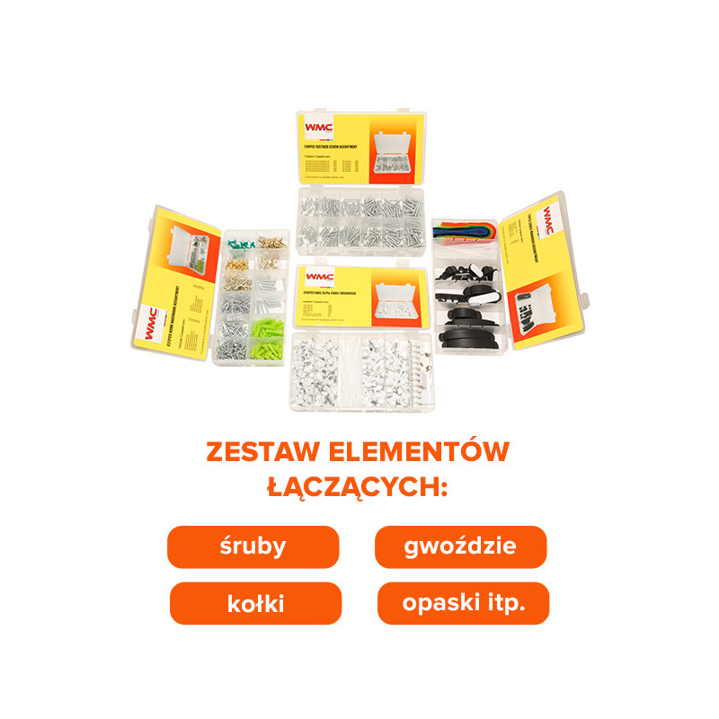 Zestaw narzędziowy klucze bity wkrętaki 1350 el