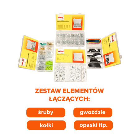 Zestaw narzędziowy klucze bity wkrętaki 1350 el