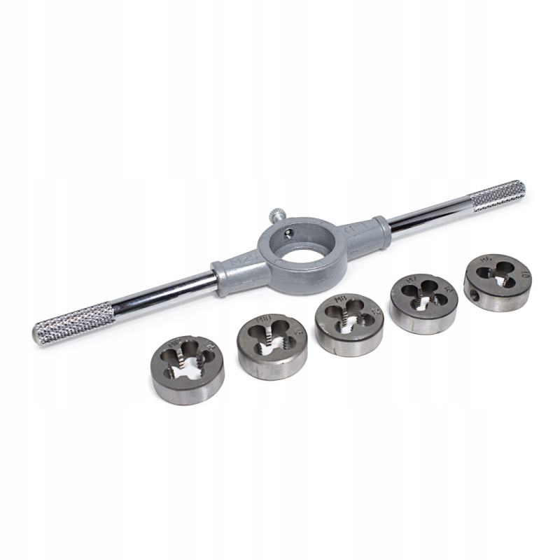 Zestaw narzynek 6 el. narzynki (metryczne)