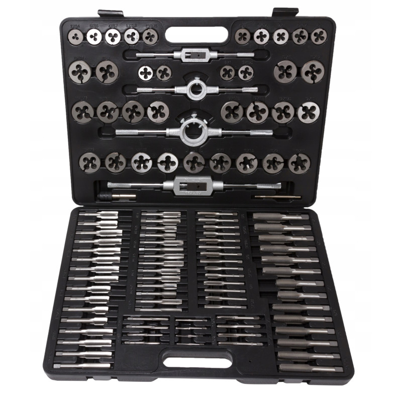 Gwintowniki i narzynki 110 el. zestaw