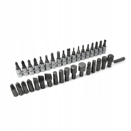Zestaw kluczy nasadowych 1/2'' 1/4'' 108 el