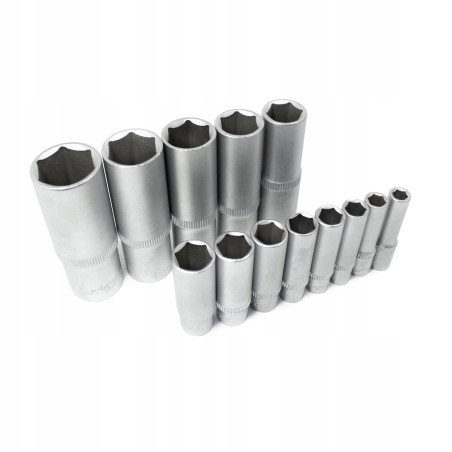 Zestaw kluczy nasadowych 1/2'' 1/4'' 108 el