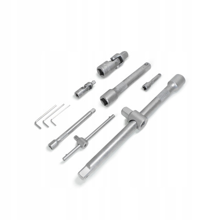 Zestaw kluczy nasadowych 1/2'' 1/4'' 108 el