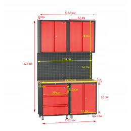 Szafka warsztatowa stół warsztatowy z blatem
