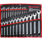 Klucze płasko- oczkowe zestaw kluczy 25 szt 6-36mm Klucze płasko- oczkowe zestaw kluczy 25 szt 6-36mm