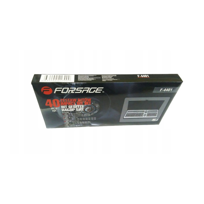 Zestaw bitów imbus spline bity torx 40 el.