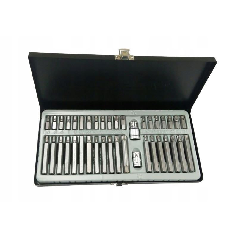 Zestaw bitów imbus spline bity torx 40 el.