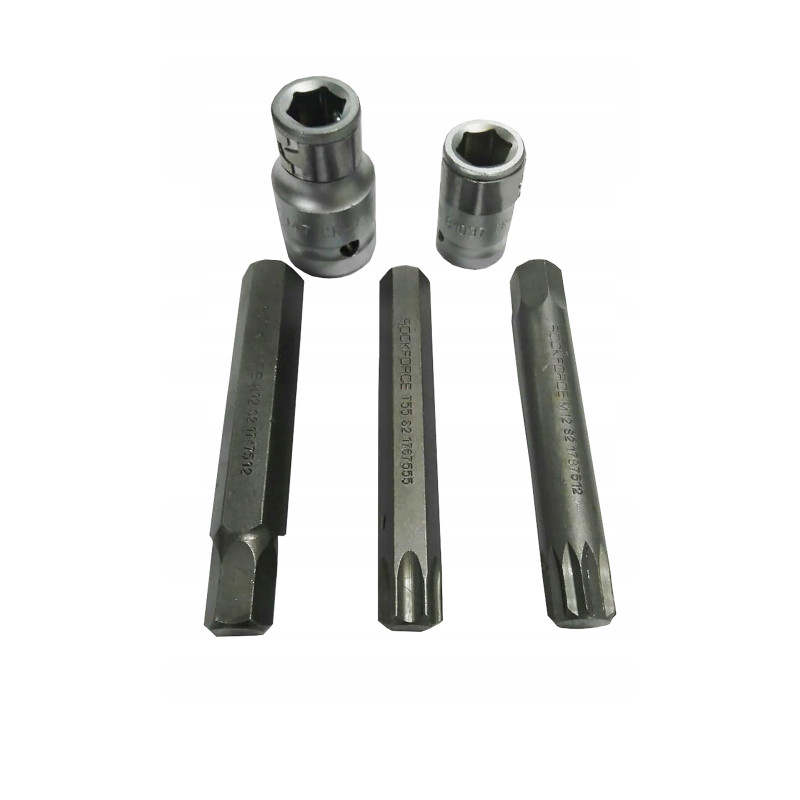 Zestaw bitów imbus spline bity torx 40 el.