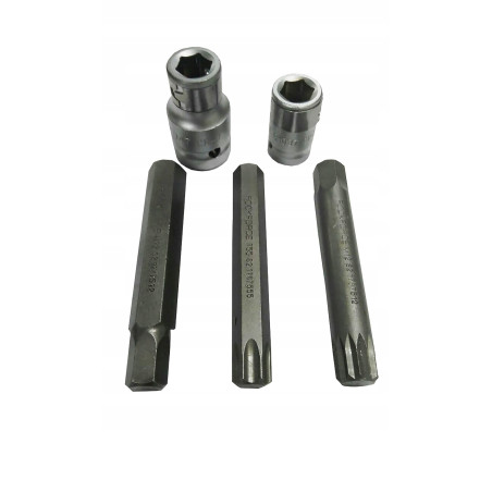 Zestaw bitów imbus spline bity torx 40 el.