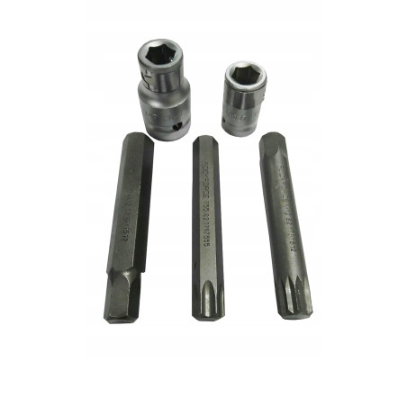 Zestaw bitów imbus spline bity torx 40 el.