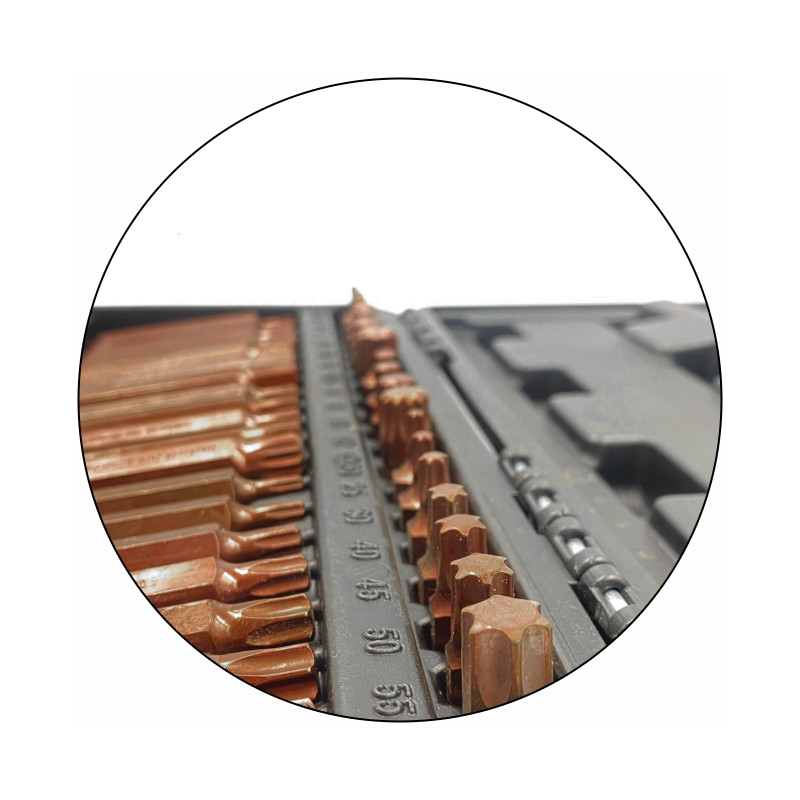 Zestaw bitów kluczy imbus spline torx 40 el