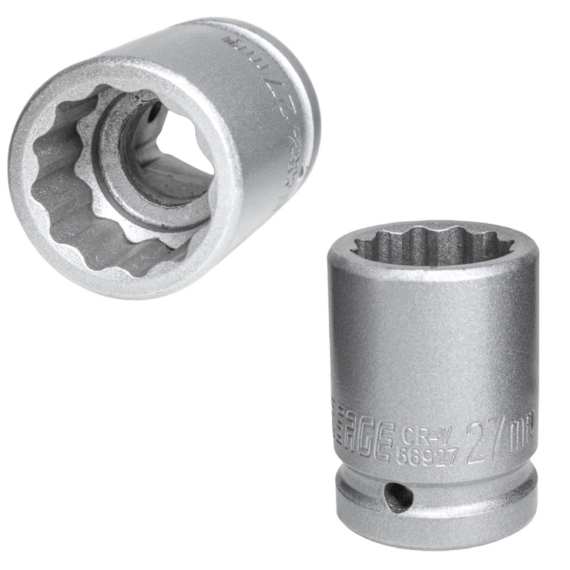 Nasadka udarowa 3/4" 27 mm 12-kąt Nasadka udarowa 3/4" 27 mm 12-kąt