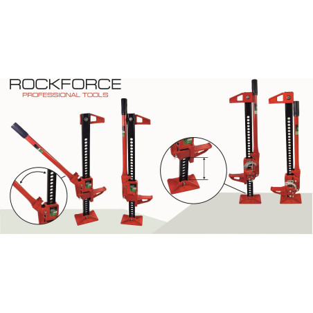 Podnośnik farmerski kolejowy hi-lift 3t 33" lewarek