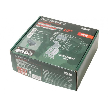 Klucz pneumatyczny 1450nm 1/2" twin hammer