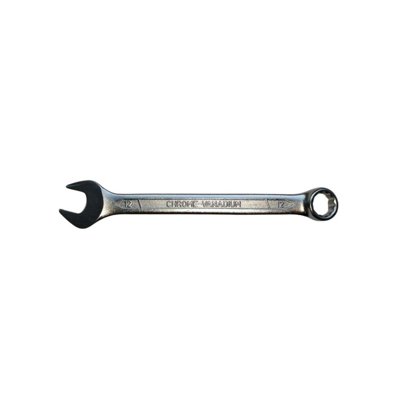 Klucz płasko-oczkowy 12 mm l-160 mm cr-v