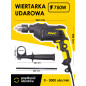 Wiertarka udarowa 750w wiertła bity walizka 96el