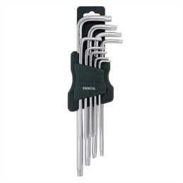 Klucze torx z otworem extra długie t10-t50 9szt