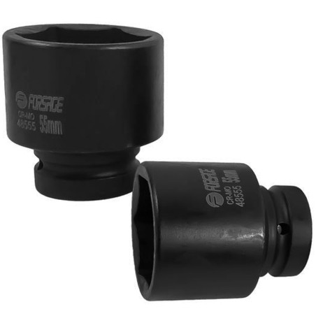 Nasadka udarowa 1 " 55 mm 6-kąt.