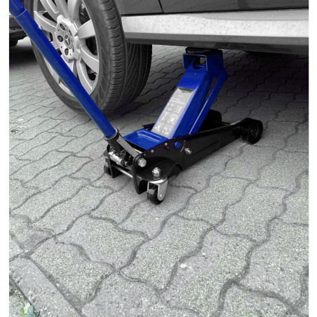 Podnośnik hydrauliczny żaba 3t lewarek guma 2tłoki