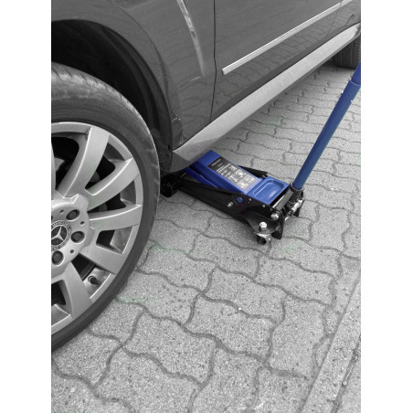Podnośnik hydrauliczny żaba 3t lewarek guma 2tłoki