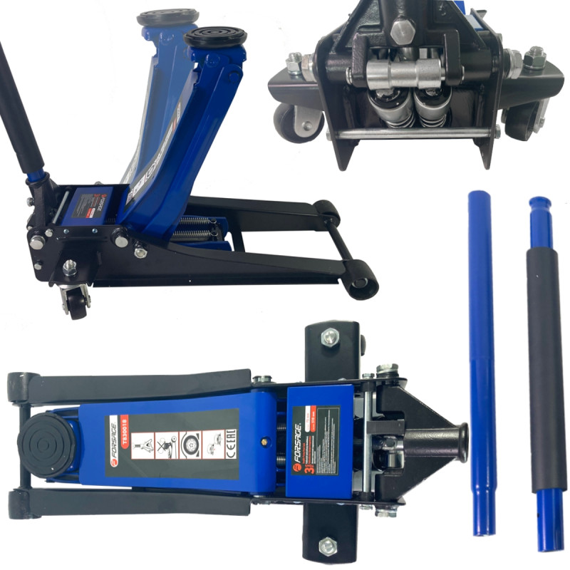 Podnośnik hydrauliczny żaba 3t lewarek guma niski Podnośnik hydrauliczny żaba 3t lewarek guma niski