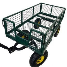 Wózek ogrodowy składany transportowy przyczepka 300 kg