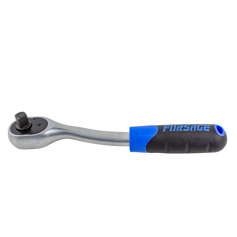 Grzechotka z gumowym uchwytem 1/2" 72 zęby