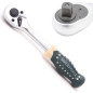 Grzechotka wygięta z gumowym uchwytem 1/4" l-150mm Grzechotka wygięta z gumowym uchwytem 1/4" l-150mm