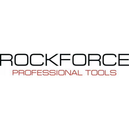 Grzechotka wzmocniona wygięta 1/2" 250mm 72 zęby gumowa rękojeść Rockforce