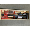 Ściągacz sprężyn hydrauliczny 1t mcpherson kolumnowy z zabezpieczeniem (zakres 210—570 mm)
