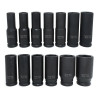 Zestaw nasadek udarowych długich 1/2" 10-32mm nasadki udarowe Rockforce