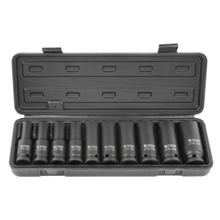 Zestaw nasadek udarowych długich 1/2" 10-24mm