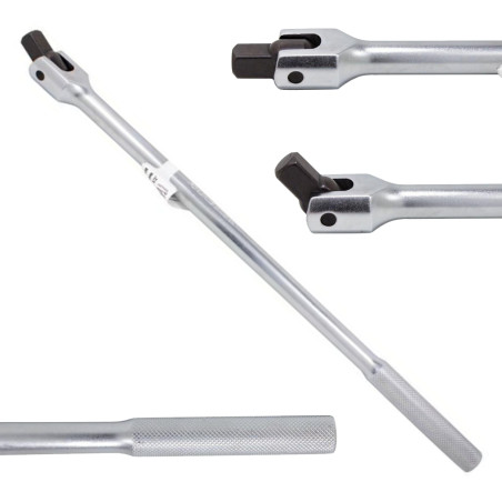 Klucz pokrętło z przegubem do nasadek 430mm 1/2 "