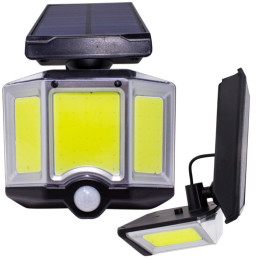 Lampa solarna LED z czujnikiem ruchu i zmierzchu