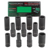 Zestaw nasadek udarowych 1/2" 10-24mm 6-kątne