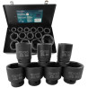 Zestaw nasadek udarowych 1" 22-60mm 6-kątne
