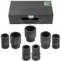 Zestaw nasadek udarowych 1" 24-46mm 12-kątne