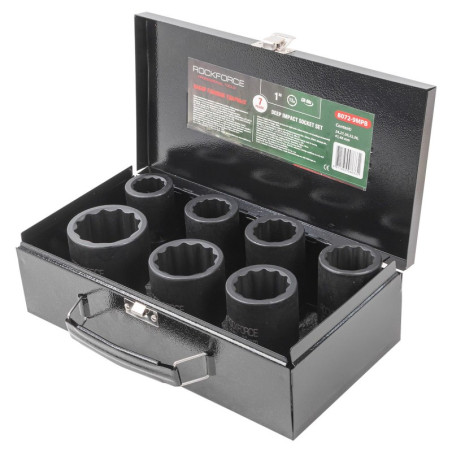 Zestaw nasadek udarowych 1" 24-46mm 12-kątne