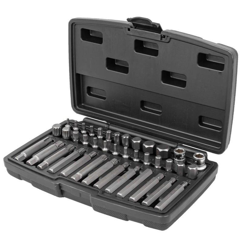 Zestaw bitów imbus spline torx 40 el