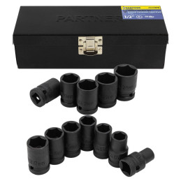 Zestaw nasadek udarowych 1/2" 10-24mm