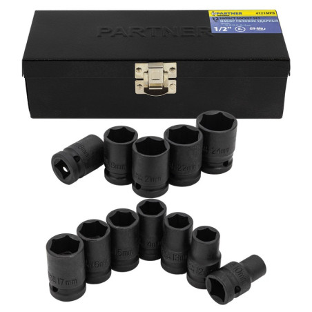 Zestaw nasadek udarowych 1/2" 10-24mm