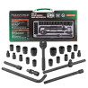 Zestaw klucze nasadowe nasadki grzechotka 1/2" 8-32mm 24el