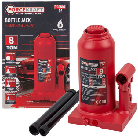 Podnośnik hydrauliczny z zaworem 8t