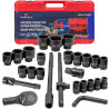Zestaw nasadek udarowych 3/4" 12-kątne 17-65mm 26el walizka