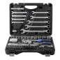 Zestaw klucze nasadki bity 1/2'' 1/4'' 82 el walizka