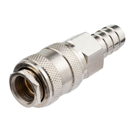 Szybkozłączka pneumatyczna z zaworem "jodełka" 12mm