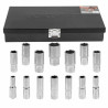 Zestaw nasadek głębokich 1/2" 11-30mm 6-kątnych 14el walizka