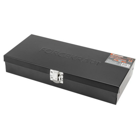 Zestaw nasadek głębokich 1/2" 11-30mm 6-kątnych 14el walizka