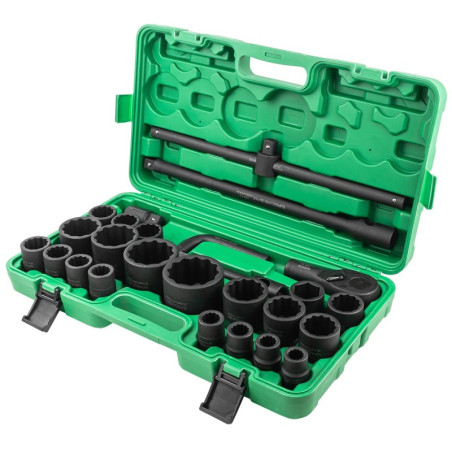 Zestaw nasadek udarowych 3/4" 1" (17-65mm)