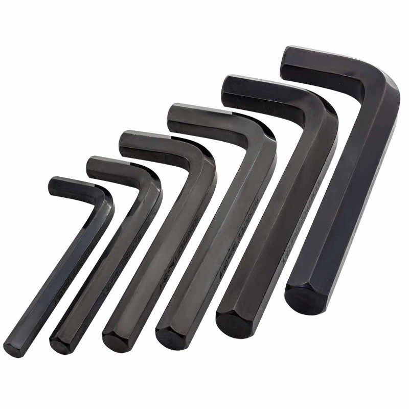 Zestaw kluczy imbusowych 12, 14, 17, 19, 22, 24mm 6el